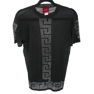 Fashion of New York Women's Sheer Black Top‎ Size XX